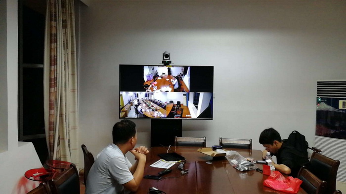 福州市连江县政府启用政务专用高清视频会议系统(图2)